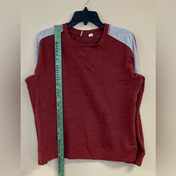 Marine Layer Varsity Raglan in Rosewood - Picture 3 of 7